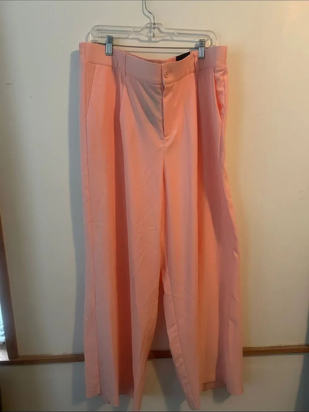 Studio by Torrid Wide Leg High-Rise Women’s Pants - Peach Pink